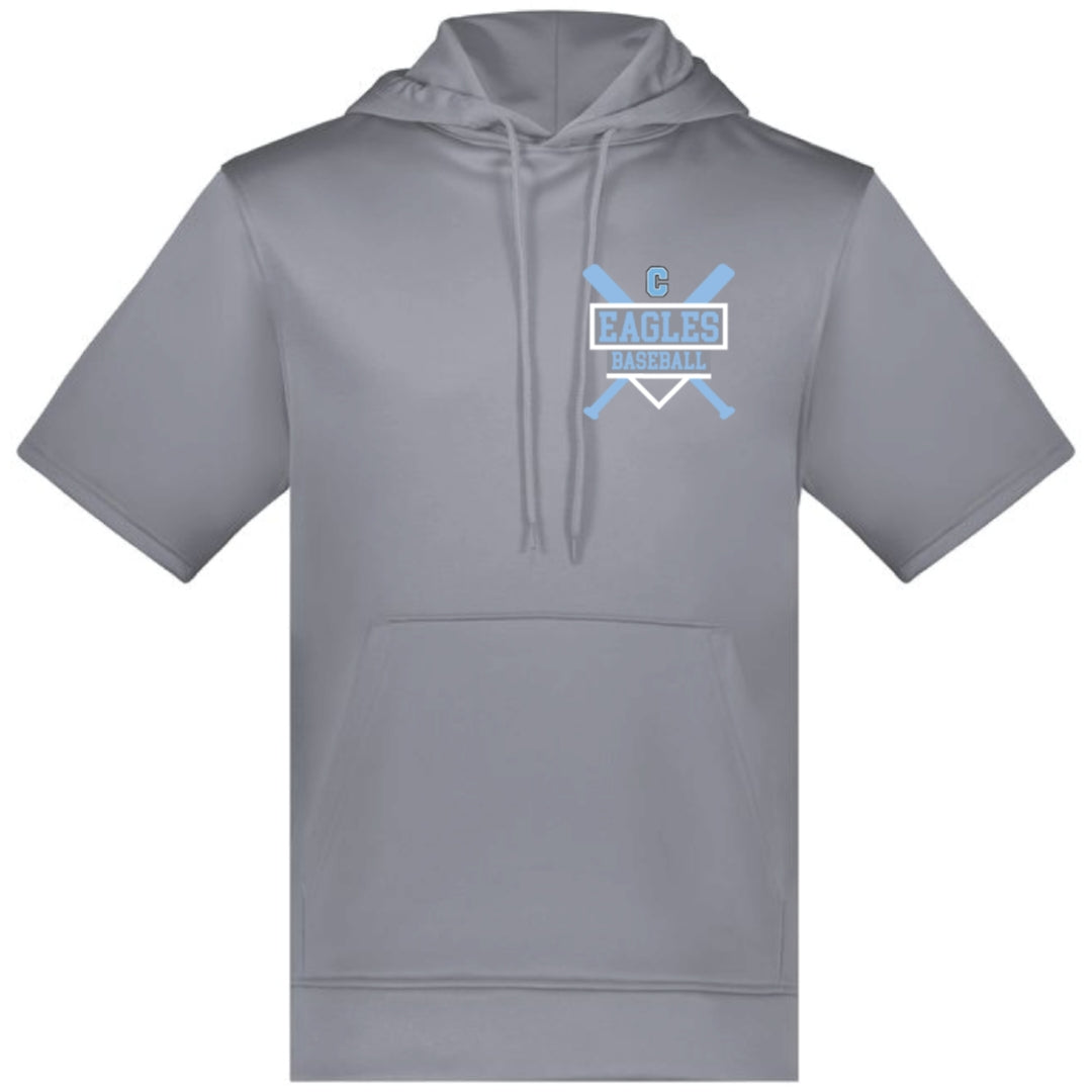 GR Christian Baseball Wicking Fleece Short Sleeve Hoodie