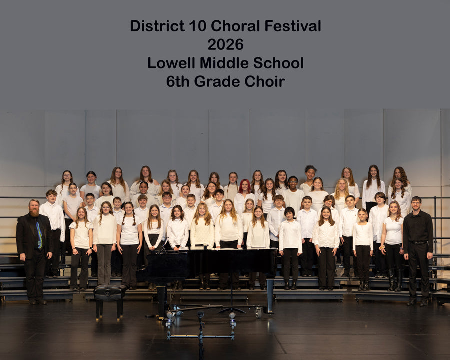 Lowell Middle School 6th Grade Choir
