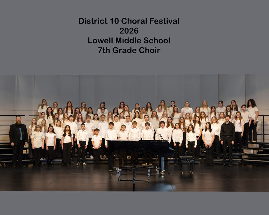 Lowell Middle School 7th Grade Choir