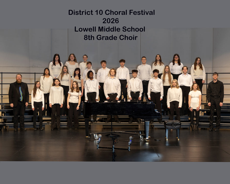 Lowell Middle School 8th Grade Choir