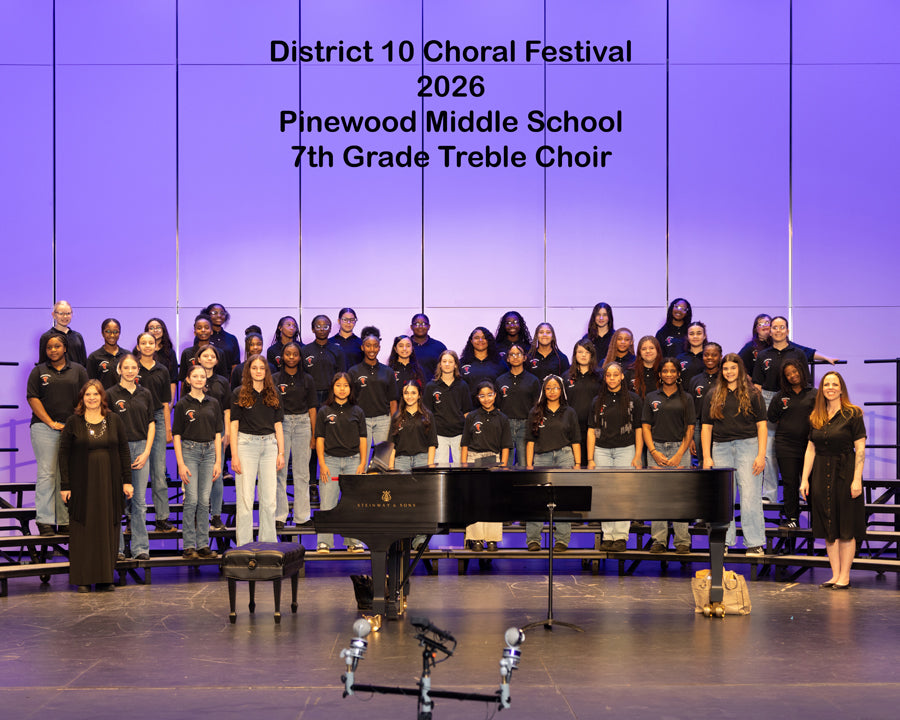 Plainwell Middle School Honors Choir