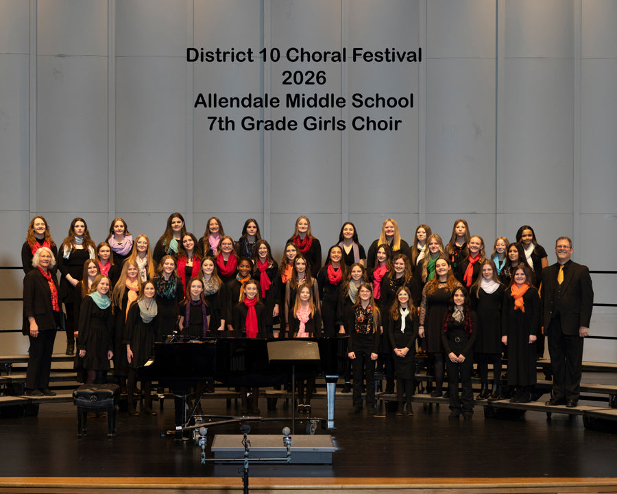 allendale Middle School 7th Grade Girls Choir
