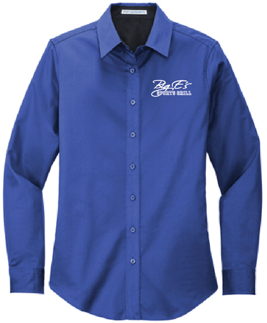 BIG E'S Ladies Long Sleeve Easy Care Shirt