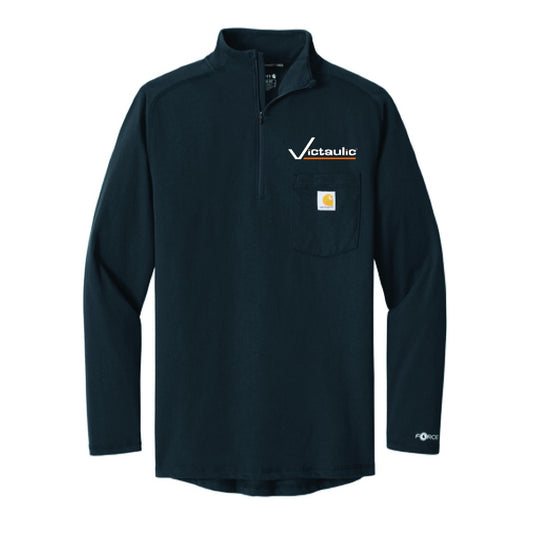 Victaulic Carhartt Force®       1/4 Zip Long Sleeve T-Shirt