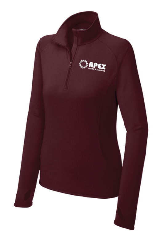 Apex-Women's Sport-Wick® Stretch 1/4-Zip Pullover