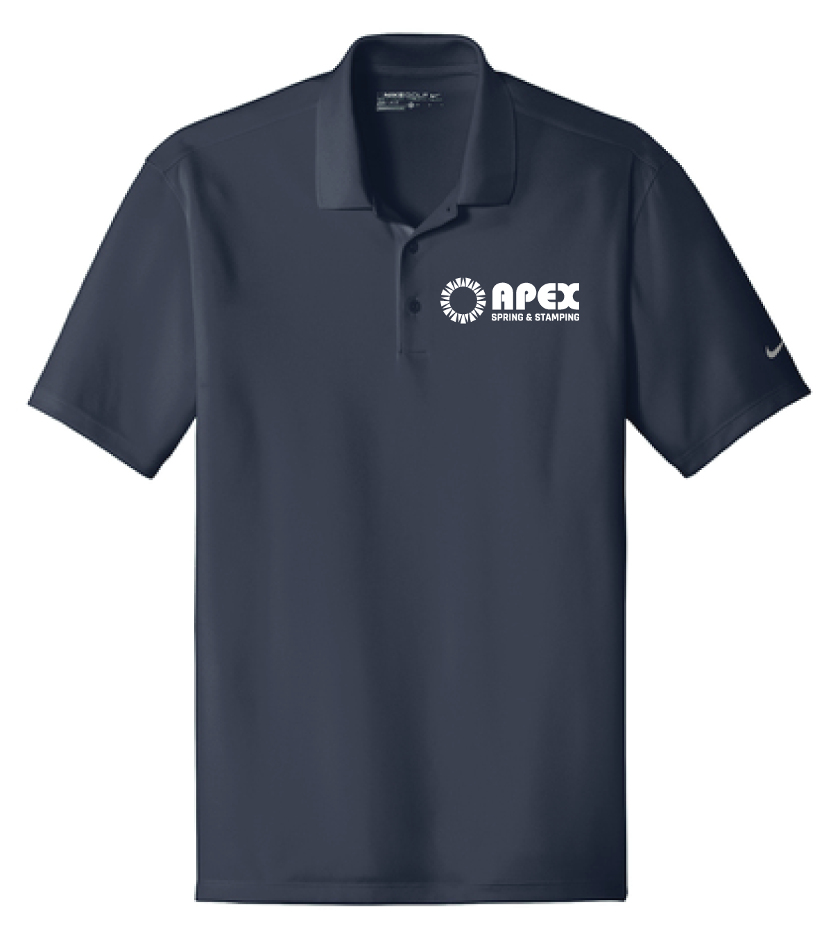 Apex-Nike Dri-FIT Classic Fit Players Polo with Flat Knit Collar