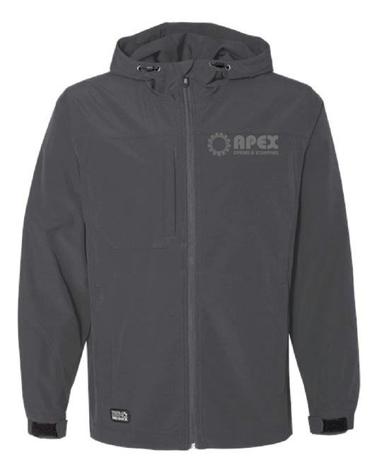 Apex-DRI DUCK Men's Apex Soft Shell Hooded Jacket