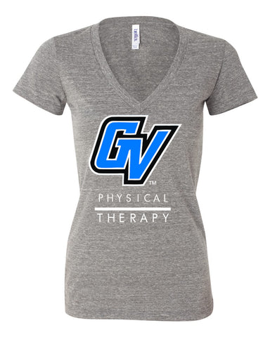 GV Physical Therapy Ladies Triblend V Neck