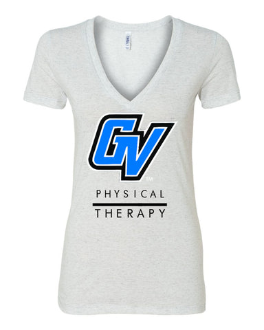 GV Physical Therapy Ladies Triblend V Neck