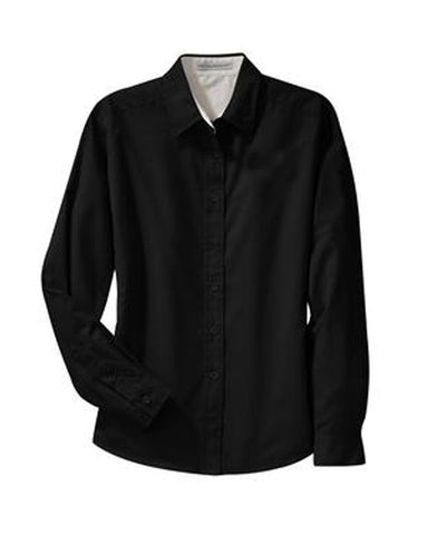 Staff Button Up School Logo