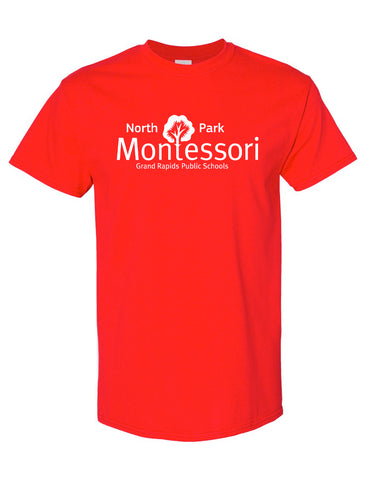 North Park Montessori Cotton™ YOUTH T-Shirt - 5000B