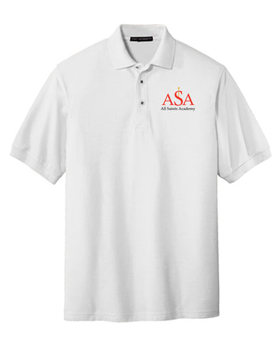 All Saints Academy YOUTH Port Authority Silk Touch™ Polo