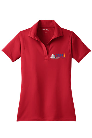 Instructional Technology Sport Wick Polo BLUE LOGO MENS AND WOMENS