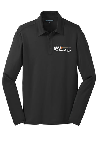 MIS-Technology Silk Touch™ Performance Long Sleeve Polo