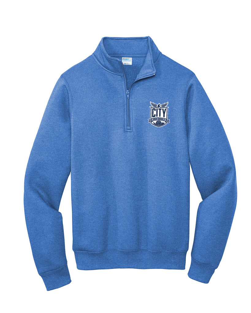 City High Middle SchoolFleece 1/4-Zip Pullover Sweatshirt PC78Q