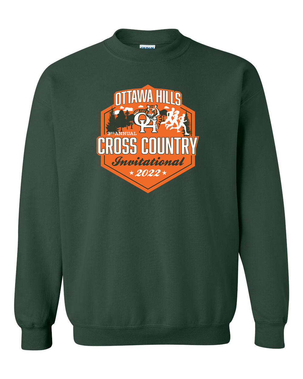 Ottawa Hills XC Invite 22 Crewneck Sweatshirt