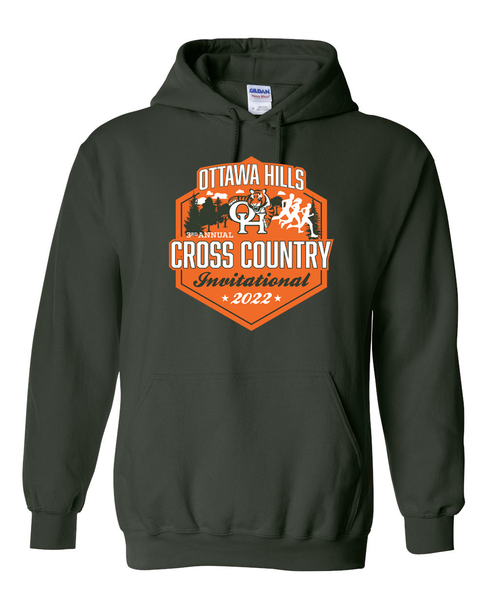 Ottawa Hills XC Invite 22 Hoodie Sweatshirt