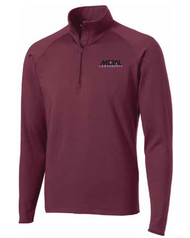 Metal Components 1/2 Zip Pull Over
