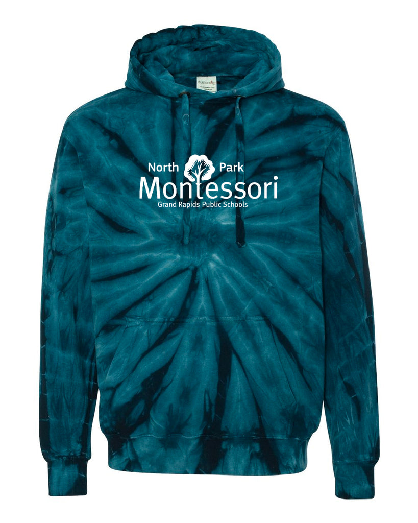 North Park Montessori Cyclone Hooded Sweatshirt - 854CY