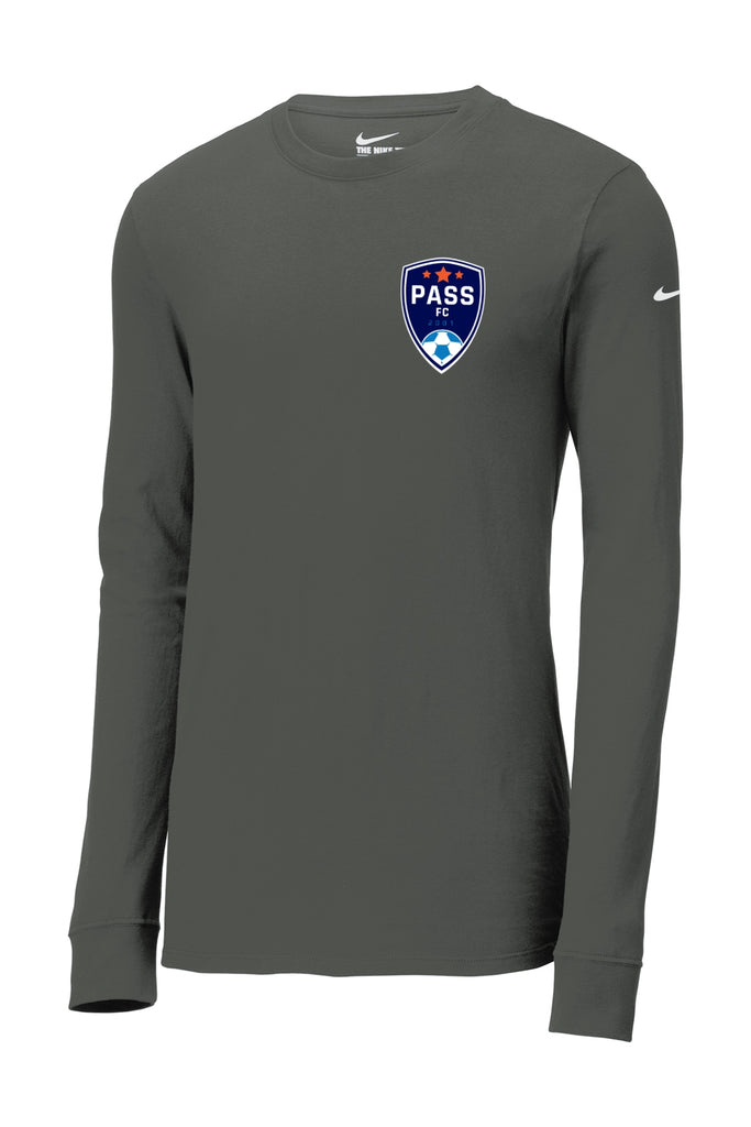 PASS FC ADULT Nike Cotton/Poly Long Sleeve Tee