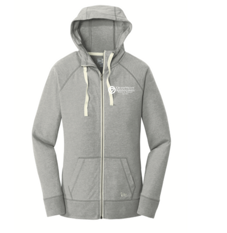 New Era® Ladies Sueded Cotton Blend Full-Zip Hoodie LNEA122