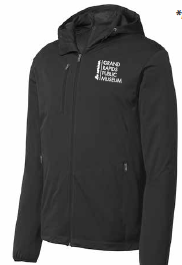 Museum Staff Active Hooded Soft Shell Jacket