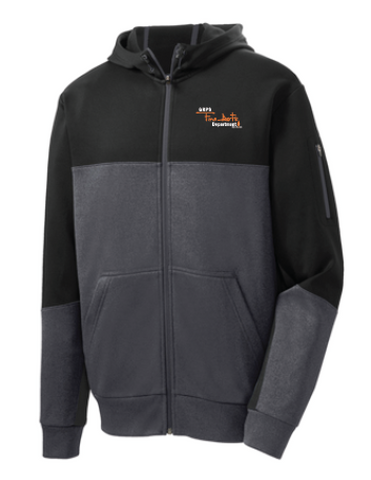 GRPS Arts Script ST245 Sport-Tek® Tech Fleece Colorblock Full-Zip Hooded Jacket