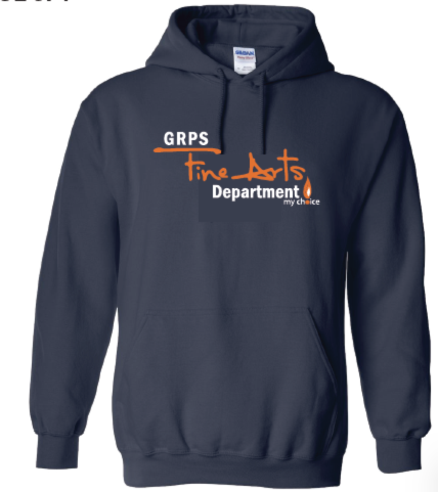 GRPS Arts Script 18500 Gildan® - Heavy Blend™ Hooded Sweatshirt