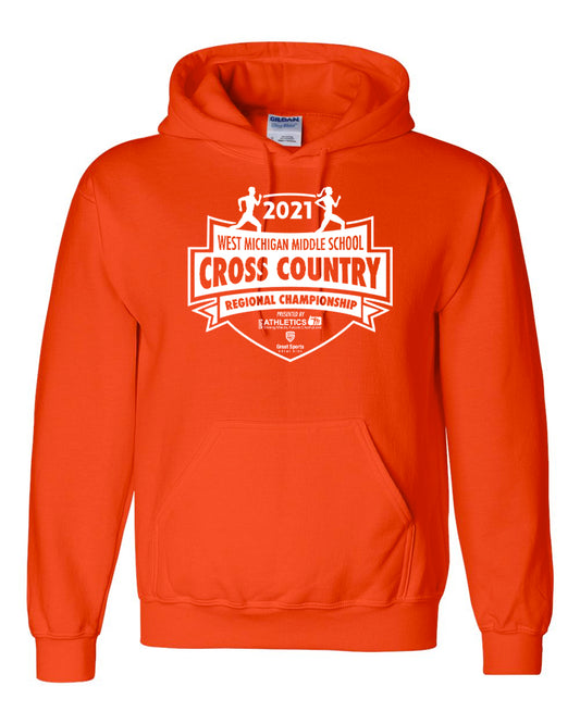 West Michigan Middle School Cross Country 12500 DryBlend® Adult Hooded Sweatshirt