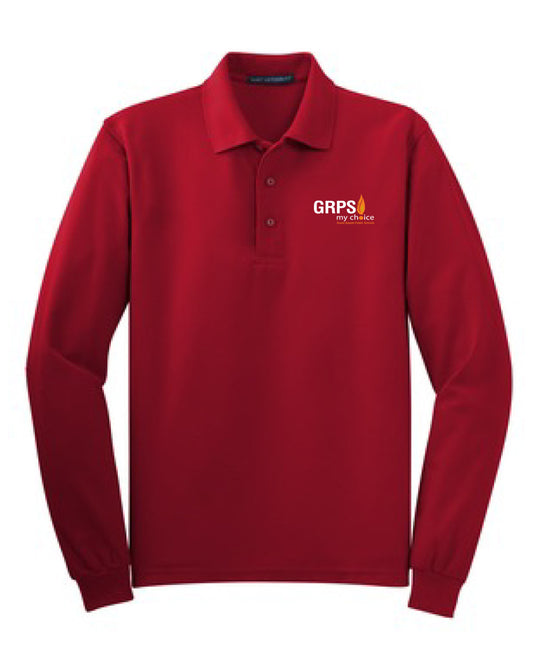 Adult GRPS Staff Long Sleeve Polo