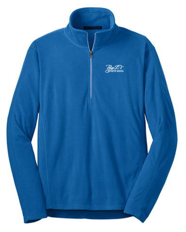 Men's Big E's Port Authority® Microfleece 1/2-Zip Pullover