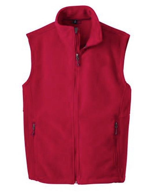 Staff Fleece Vest School Logo