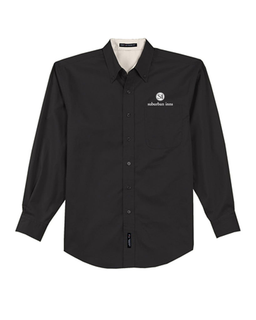 Men's Suburban Inns Port Authority® Long Sleeve Easy Care Shirt