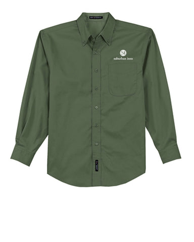 Men's Suburban Inns Port Authority® Tall Long Sleeve Easy Care Shirt