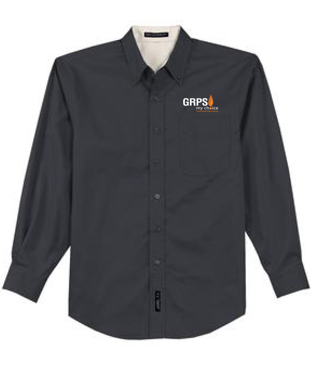 Staff Button Up GRPS Logo