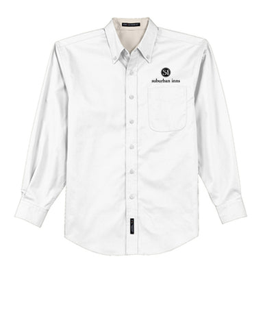 Men's Suburban Inns Port Authority® Tall Long Sleeve Easy Care Shirt